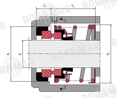 Торцевое уплотнение MSBT-PN в Омске фото