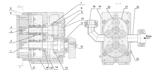 Насос роторный HP-10-03