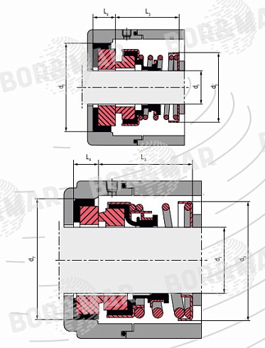 Торцевое уплотнение MS108 в Омске фото