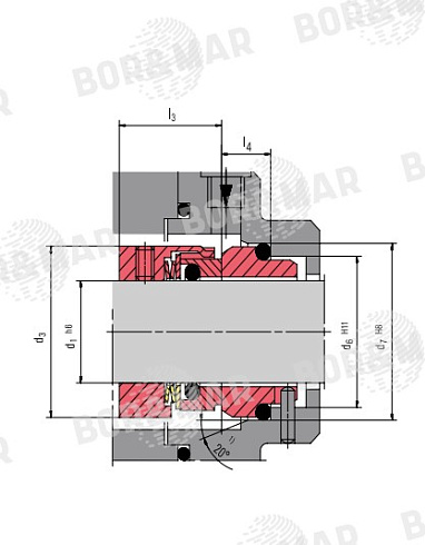 Торцевое уплотнение MSM7N в Омске фото