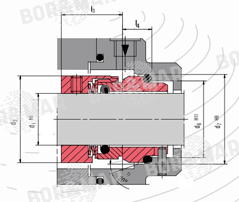 Торцевое уплотнение MSM74 в Омске фото