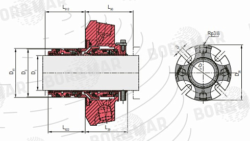 Торцевое уплотнение MS610 в Омске фото